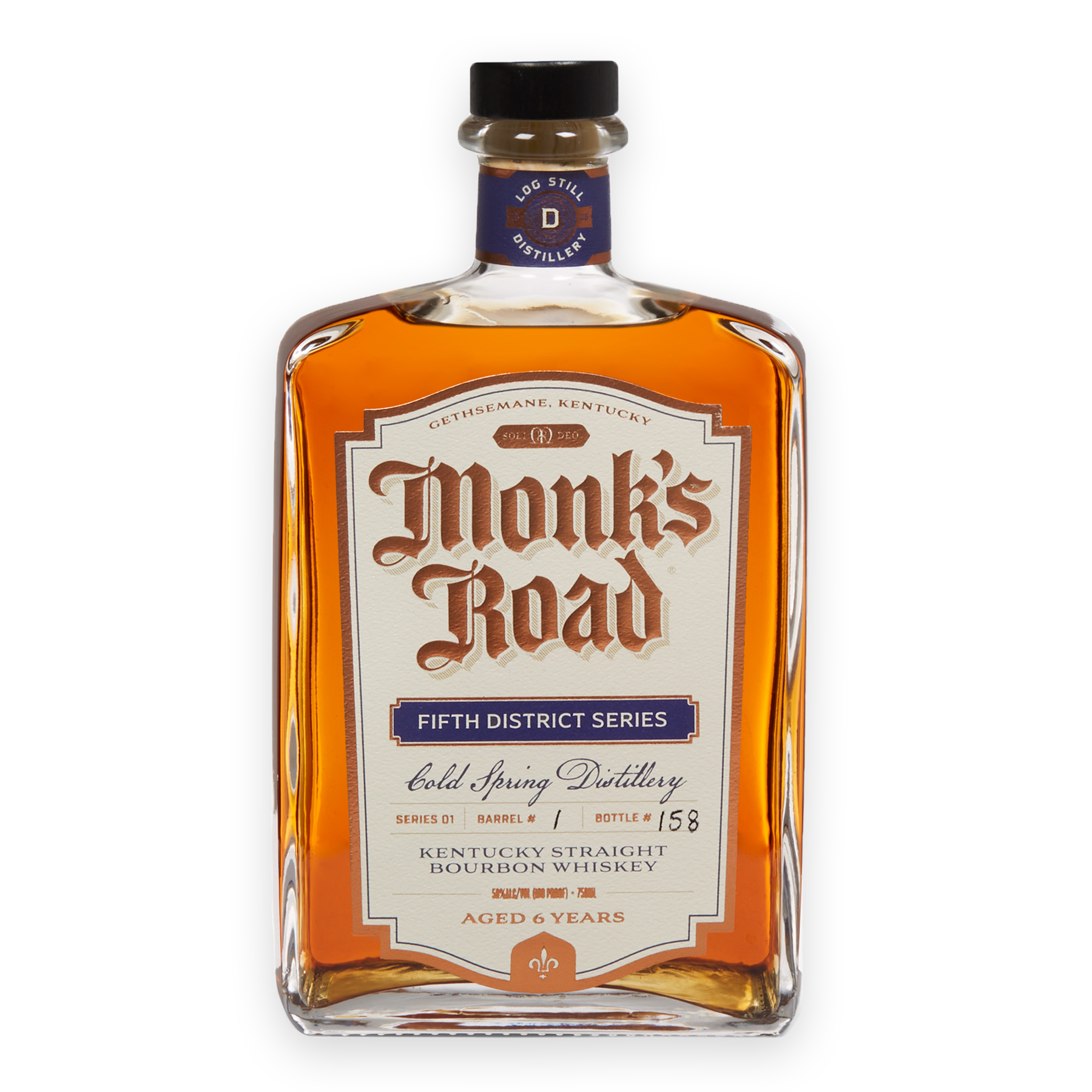 Monk’s Road Fifth District Series – Kentucky Straight Bourbon Whiskey